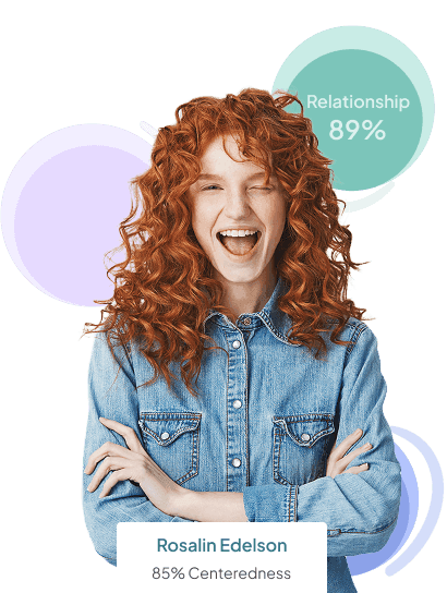 Woman using the MAP Wellbeing platform on her phone